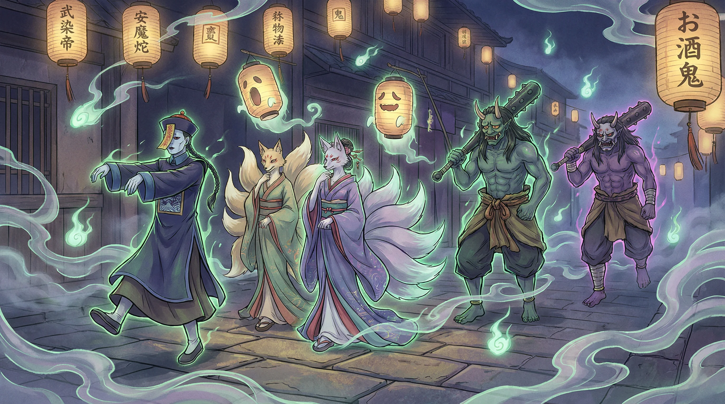 百鬼夜行 - 西部世界在线观看 中日鬼怪动漫